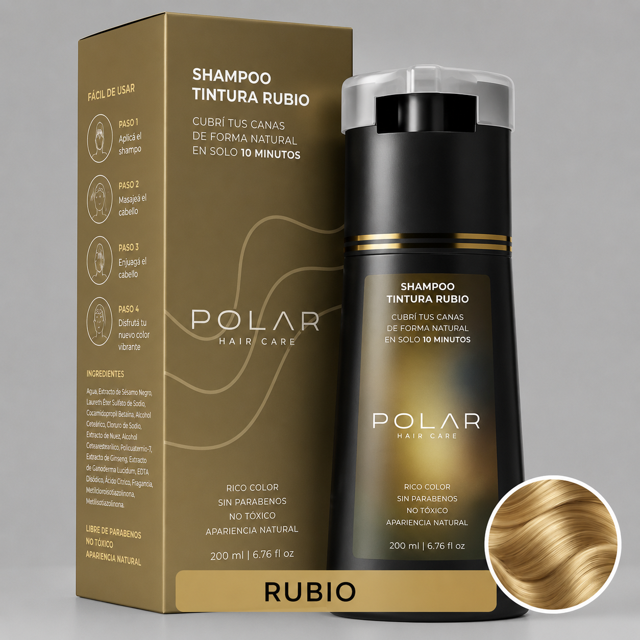 Shampoo Colorante Instantaneo