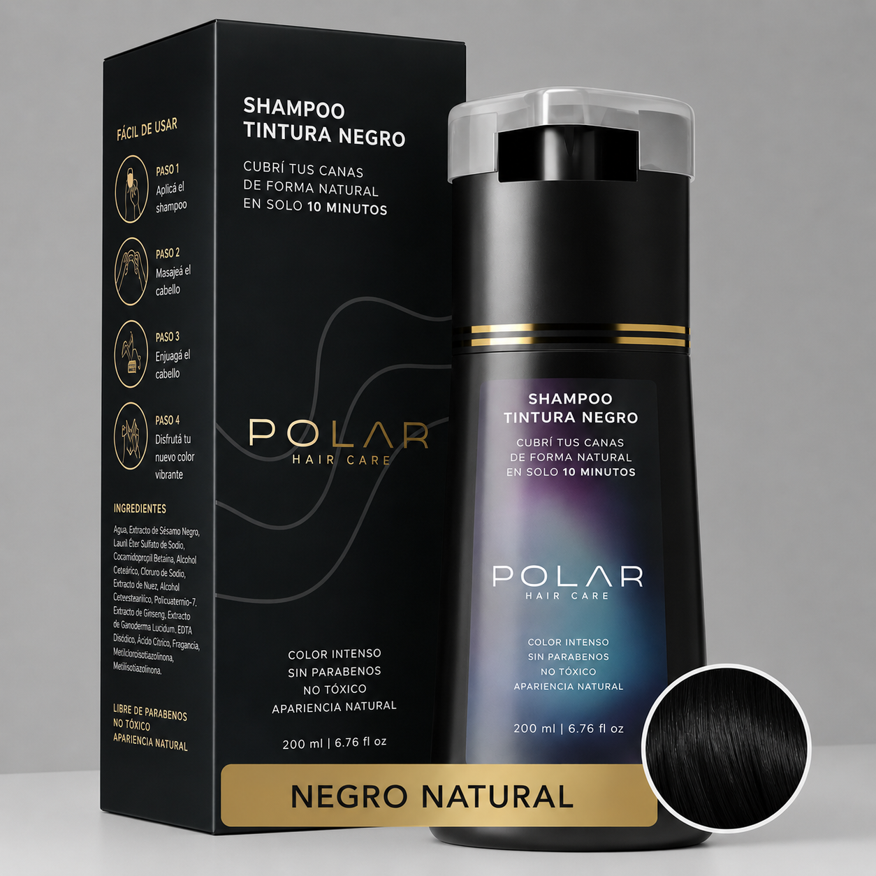 Shampoo Colorante Instantaneo