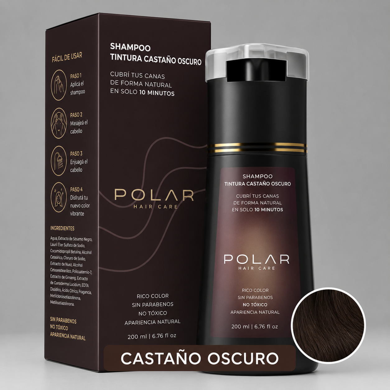 Shampoo Colorante Instantaneo