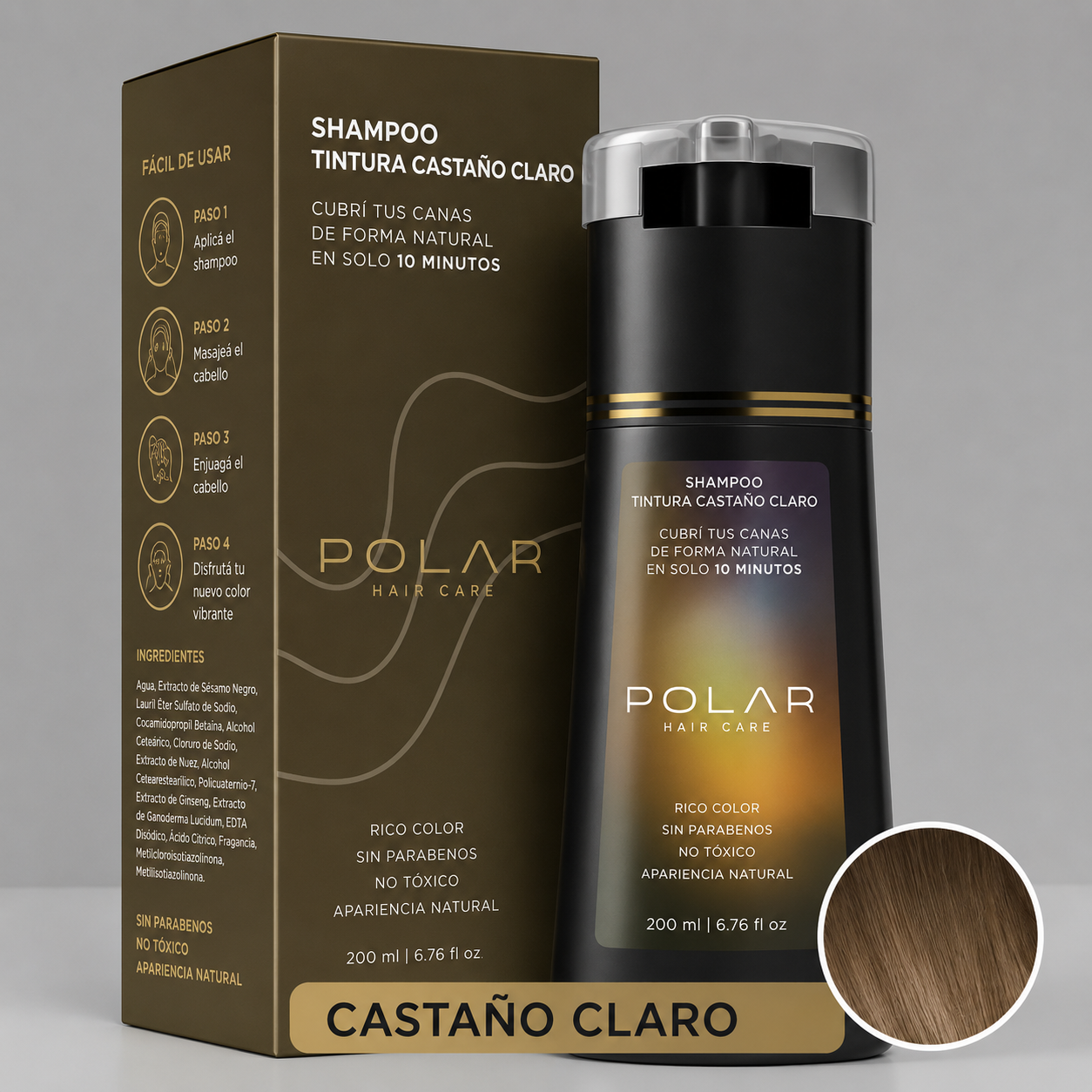 Shampoo Colorante Instantaneo