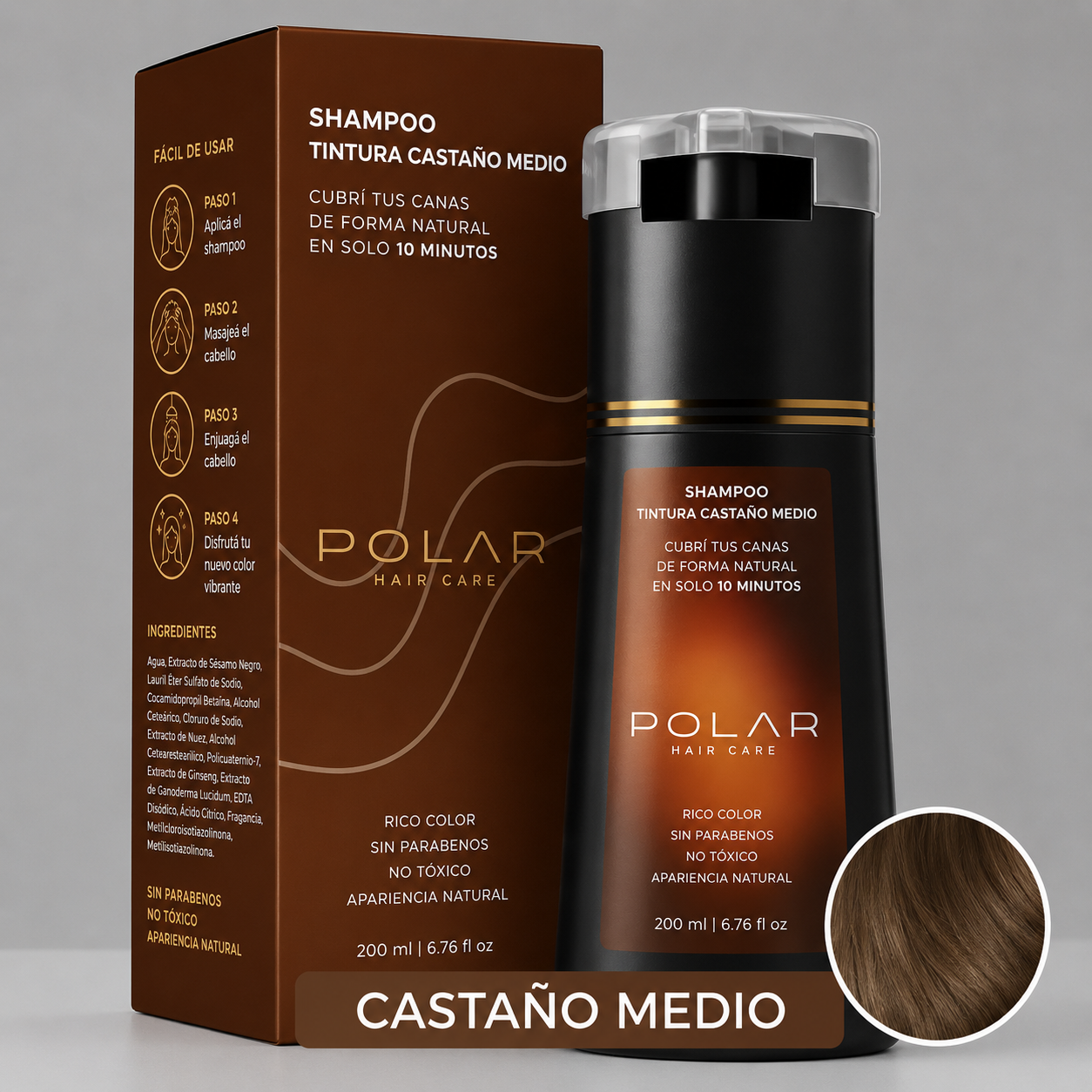 Shampoo Colorante Instantaneo